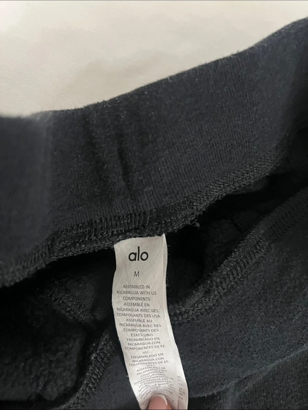ALO Yoga Kids Sweatpants Trio — Black, Cream, Teal